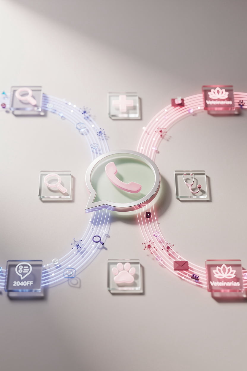 Careflow Clientes: sistema de Presencia IA, Meta Ads, Google Ads y WhatsApp IA que convierte búsquedas y anuncios en citas para clínicas y consultorios en México